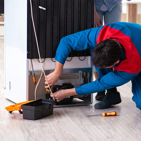 how much do you charge for refrigerator repair services in Woodlyn PA